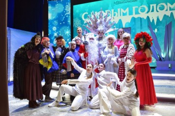 Финальный показ новогодней музыкальной сказки «Снежная королева»
