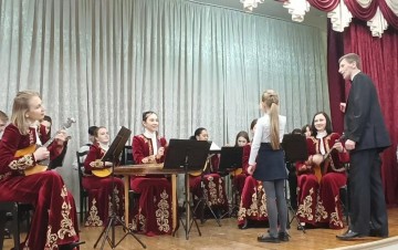 Оркестр народных инструментов в ГУО «Средняя школа №43 г. Могилева»