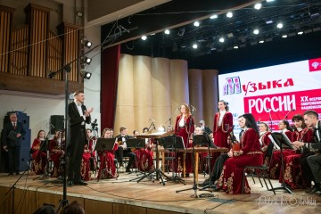 Оркестр народных инструментов на XX Фестивале современной музыки 