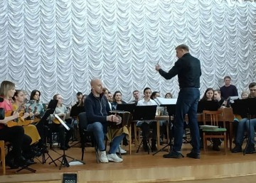Репетиция концерта с Марио Стефано Пьетродарки