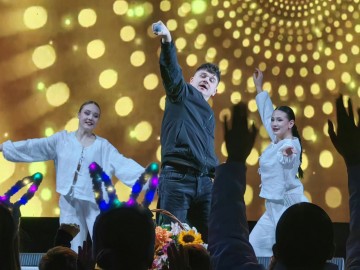 В г. Кричеве прошла танцевально-развлекательная программа «Диско нон-стоп»